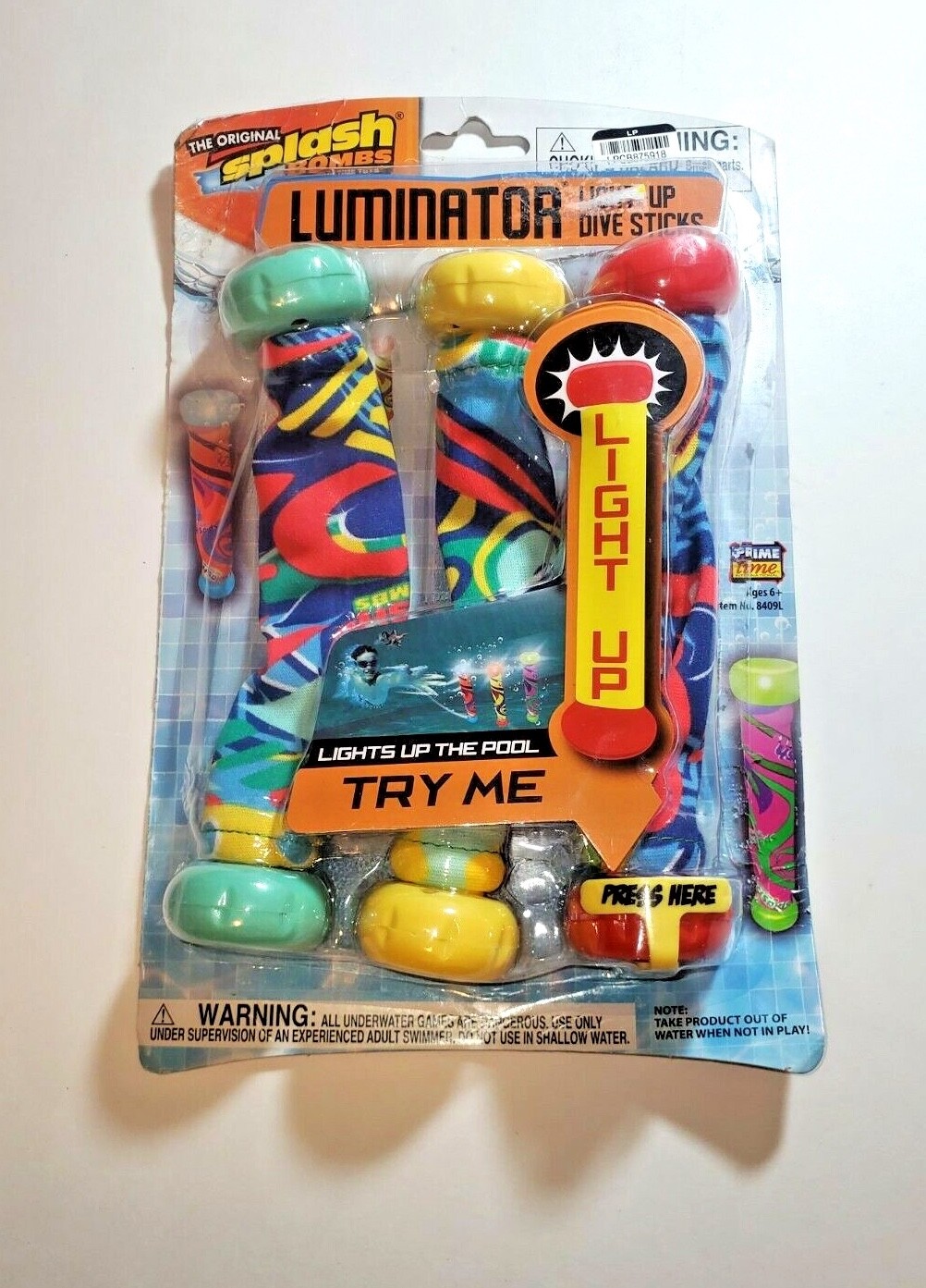 light up dive sticks