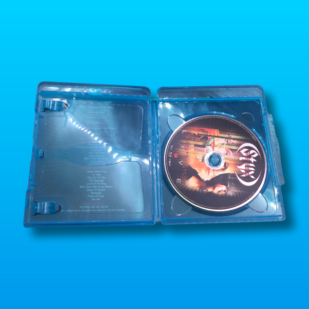 Styx The Grand Illusion & Pieces of Eight Live *Skips* Bluray eBay