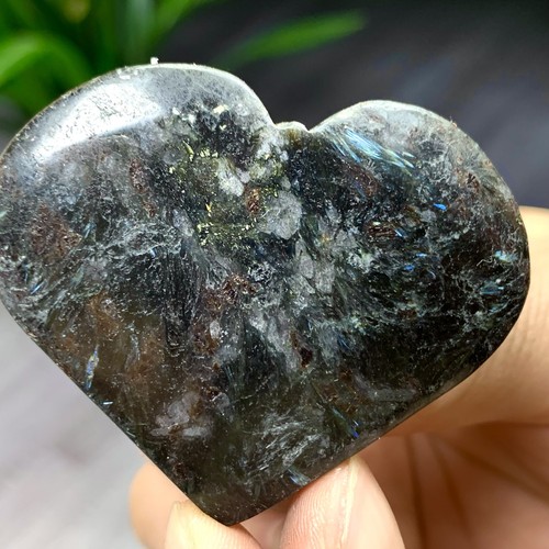 44G Mágico Natural Rosa Rojo En Forma de Corazón Cristal Mineral Espécimen - Imagen 11 de 18