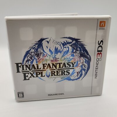 Nintendo 3DS Final Fantasy Explorers in OVP | Japan Import