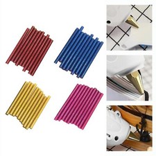10 Pieces Colored Hot Melt Glue Sticks, Glitter Hot Glue Sticks, Hot Melt Glue