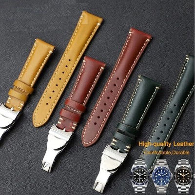 Leder Uhrenarmband passend für Tudor Heritage Black Bay 58 GMT...