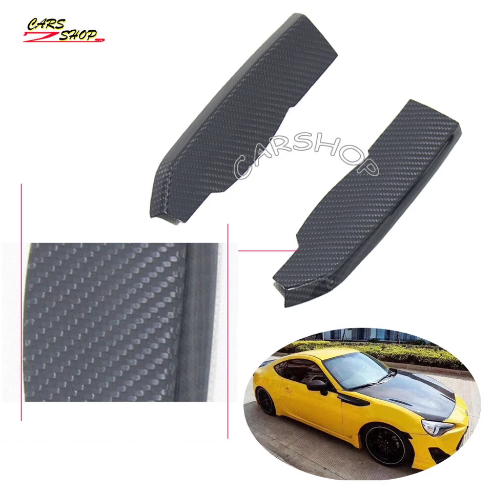 Carbon Fiber Console Side Panel Cover Trim For Toyota GT 86 Subaru BRZ - Image 3 of 4