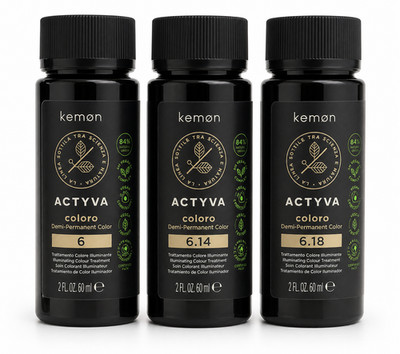 Kemon Actyva Coloro Liquid 60ml Demi Permanent Haarfarbe