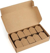 1000PCS 1.94" "Kraft Paper Tags" for Clothes  Coupons, Blank Market Tags, No
