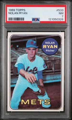 1969 Topps Nolan Ryan #533 PSA 7