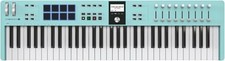 Arturia KeyLab Essential mk3 61-key Keyboard Controller - Aquamarine
