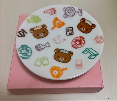 SAN-X Rilakkuma Plate 2020 8cm/3.14'' Ceramic SAN-X SAN-X SAN-X SAN-X SAN-X SAN-X