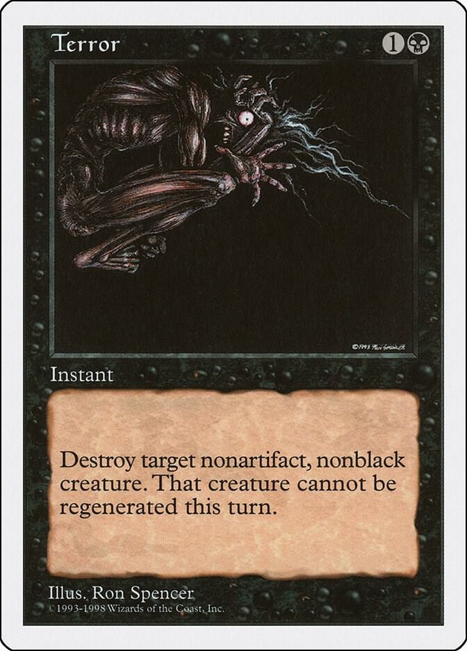Terror 25 Common Anthologies Magic: The Gathering Lightly Played