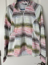 Ladies Fila Colorful Pullover Size Large