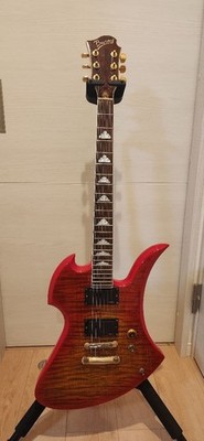 Burny MG-105X HIDE Modell E-Gitarre EMG81 EMG85 Tonabnehmer aufgerüstet