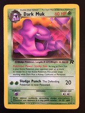 Dark Muk 41/82 Team Rocket (2000) Vintage Pokemon Uncommon NM on eBay