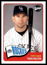 Todd Helton 2003 Upper Deck Vintage #179 Rockies MLB READ FREE SHIP AutographDen