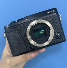Fujifilm X-E3 Mirrorless Digital Camera Black Body Only Tested 100 working