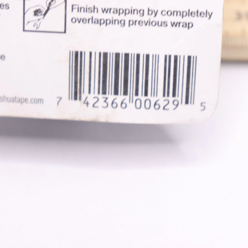 Cinta Nashua 1 pulgada x 3,33 yd. Cinta de silicona autofusible elástica y sellada en negro Foto 3 de 4