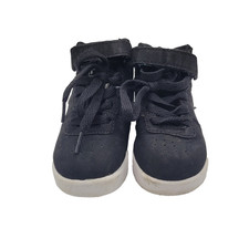Fila Hightop Toddler Shoes Size 5 Toddler Synth Leather Black White Sneaker