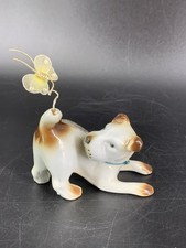 Vintage Germany porcelain dog figurine with B...