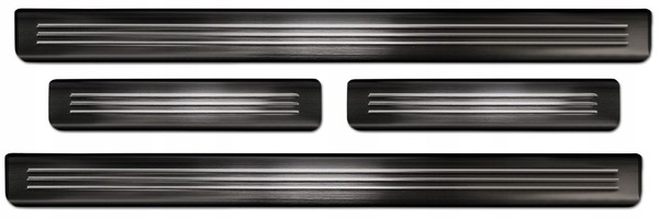 Schwellerleisten FüR Ford Mustang MACH-E 2020-> Edelstahl Einstiegsleisten-image