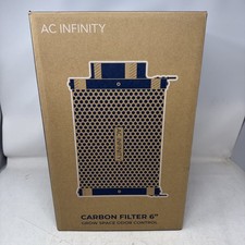 AC Infinity Air Carbon Filter 6 Inch for Hydroponics, Grow Rooms