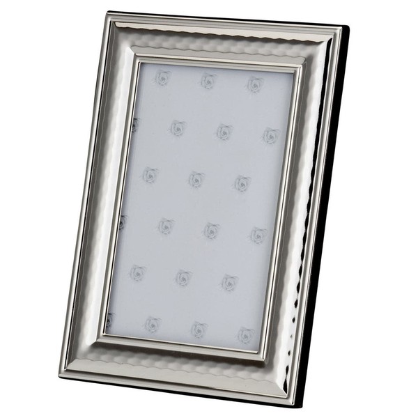 Bilderrahmen Versilbert Aufstellbar 10X15 Fotorahmen Bildhalter GehäMmert Rahmen-image