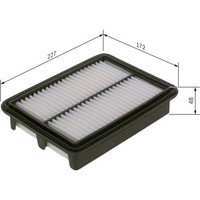Bosch F 026 400 457 Luftfilter FüR Mazda 2 3 CX 3 DL DJ BM BN DK