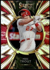 2020 Panini Select #SP-5 Mike Trout Sparks Holo E1