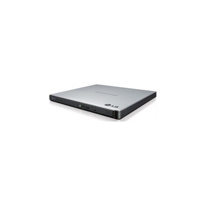 LG GP65NS60 8X DVD RW MDISC EXT USB TRAY RETAIL SILVER DL MAC ULTRA SLIM SW