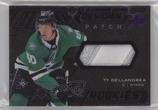 2020 SPx UD Black Obsidian Rookies Purple 15/35 Ty Dellandrea #ORJ-TD Patch 15ok