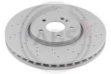 2x A.B.S. Bremsscheibe 18954 Grauguss f&uuml;r MERCEDES KLASSE W177 V177 AMG matic