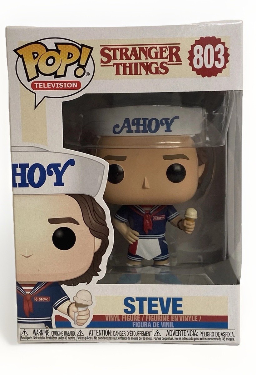 Funko POP! #803 Steve Stranger Things Vinyl with free protector | eBay