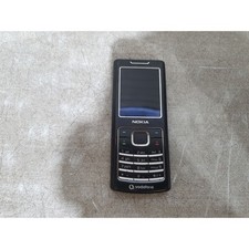 Nokia 6500c RM-265 Cell Phone Black 2" TFT Display 2MP 1-GB Flashlight FM Radio
