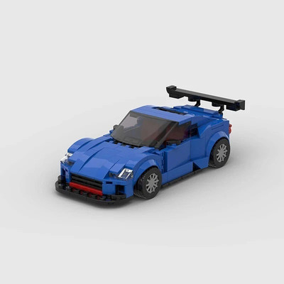 MOC LEGO Car: Subaru BRZ STI Speed Champions Style Fast Delivery