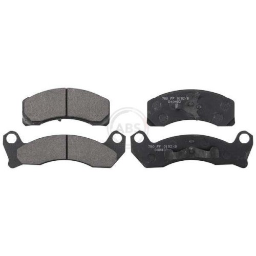 Plaquettes de frein A.B.S. 38200 anti-vibration pour restaurer le freinage Ford USA