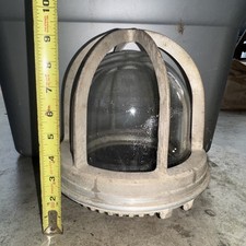 Antique 1930’s or 1940’s Benjamin Explosion Proof Globe Light Made In The USA