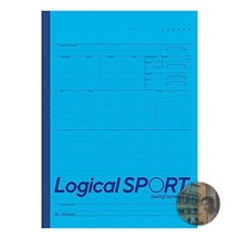 Nakabayashi Logical Sports Notebook B5 Blue Training Journal No-B590AB New