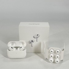 AirPods Pro 2nd Gen. USB-C White w/ Charging Case/Extra Ear Tips - Very Good