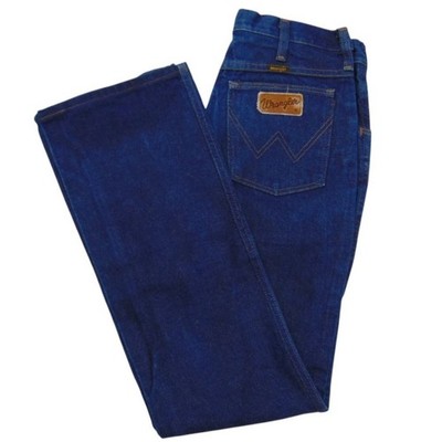 Vintage Wrangler 945SNAV Cowboy Cut Slim Bootcut Jeans 30x32 Made in USA