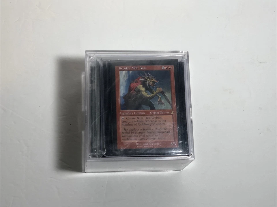 Custom EDH Deck - Mono Red - Goblins - MTG (See description for card list) - Image 2 of 4