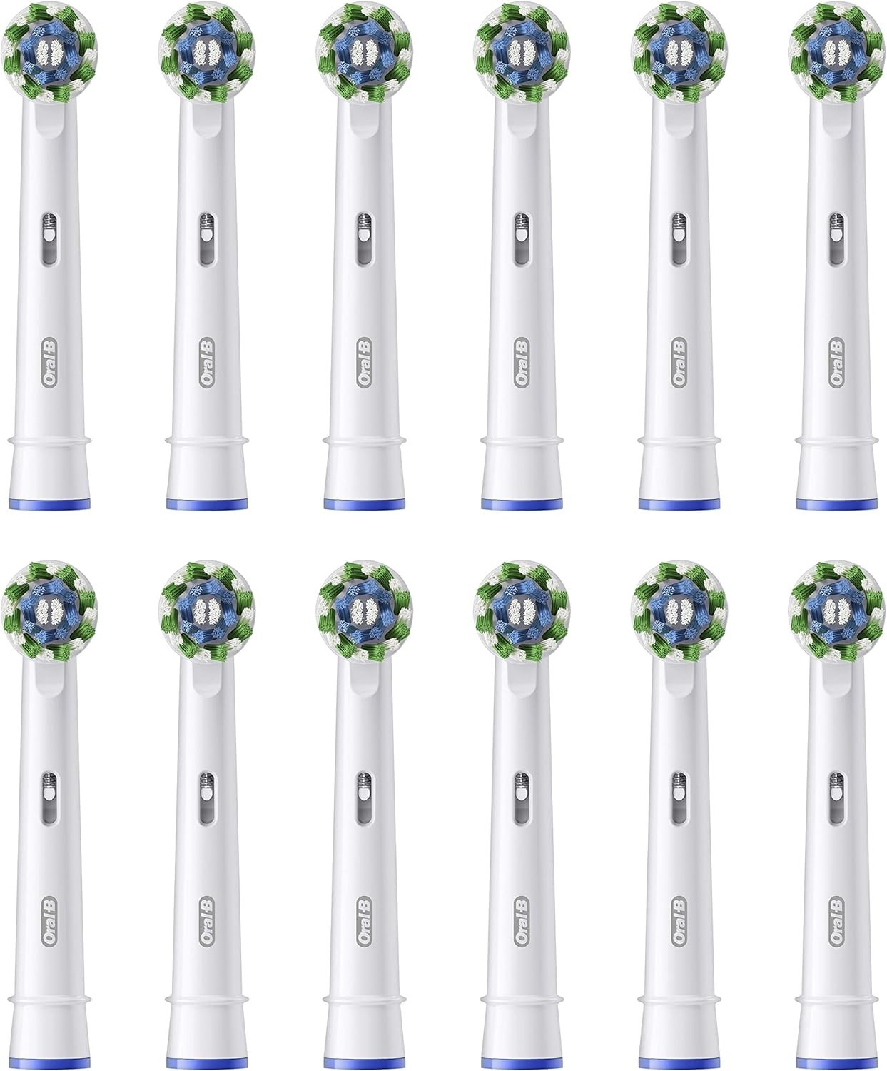 Ricambi Oral-B CrossAction 12 Pezzi - Offerta Stock Testine Originali