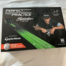 Perfect Practice Spider Edition Putting Mat 9.5ft TaylorMade Dustin Johnson CIB