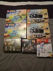 Lot Of Legos 7 Boxes Pokemon, Star Wars, Etc All Brand New Sealed