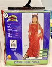 Rubies Devilish Diva Halloween Costume Child Size Large 12-14