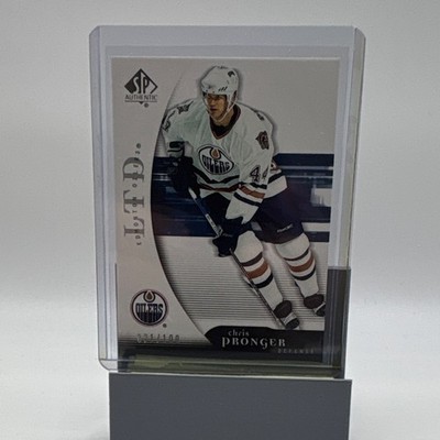 Upper Deck 2004-05 SP Authentic Chris Pronger #39 Edmonton Oilers /100