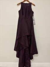 New Adrianna Papell Mikado High Gown Size4