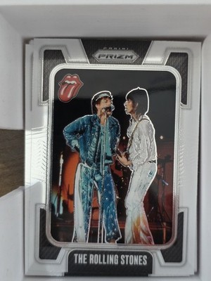 2025 Panini Prizm The Rolling Stones #51 Mick Jagger Keith Richards Card