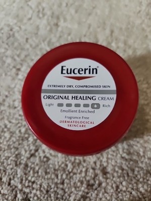 Eucerin Original Healing Rich Feel Creme Extremely Dry Skin Sealed With Box 4 oz
