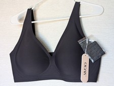 OEAK Black Wireless Jelly V Push Up T-Shirt Bra Women's Size 2X-Large NWT