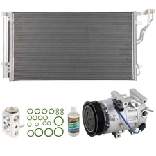 For Hyundai Sonata 2011 A/C Kit w/ AC Compressor Condenser & Drier CSW