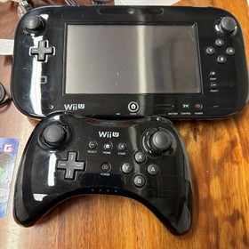 HUGE LOT Nintendo Wii U System 32GB Console Gamepad Bundle Characters *READ