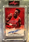 2026 Leaf Art Of Sport Dominique Wilkins Auto Autograph Bronze /35